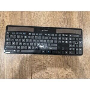 Logitech K750 Wireless Solar Keyboard Tested Working Great